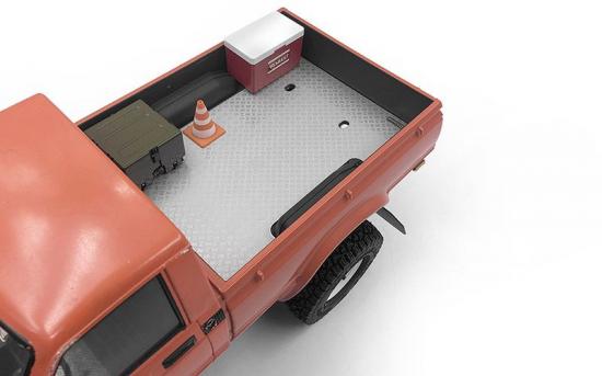 Diamond Plate Rear Bed for RC4WD Trail Finder 2 RTR w/Mojave II Body Set RC4WD