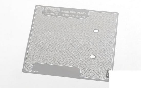 Diamond Plate Rear Bed for RC4WD Trail Finder 2 LWB RTR w/Mojave II Four Door Body Set RC4WD