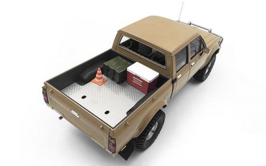 Diamond Plate Rear Bed for RC4WD Trail Finder 2 LWB RTR w/Mojave II Four Door Body Set RC4WD