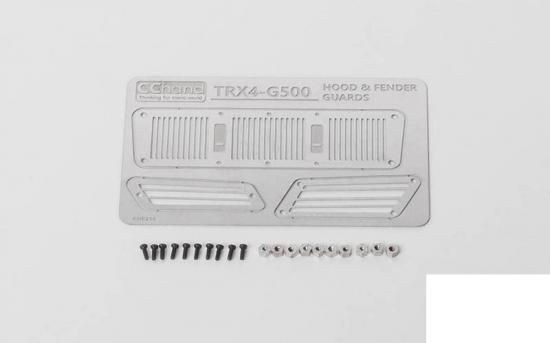 Metal Hood and Fender Vents for Traxxas TRX-4 Mercedes-Benz G-500 RC4WD