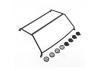 RC4WD Exterior Steel Roll Cage W/ Lights For Vanquish Vs4-10 Origin Halfcab Body (Black)