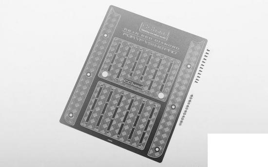 Rear Bed Diamond Plate for Vanquish VS4-10 Origin Body RC4WD