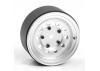 RC4WD Burato 2.2 Beadlock Wheels W/ Center Caps (Silver)