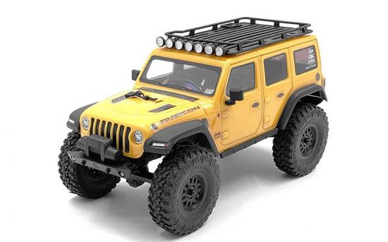 Micro Series Roof Rack w/ Light Set for Axial SCX24 1/24 Jeep Wrangler RTR RC4WD