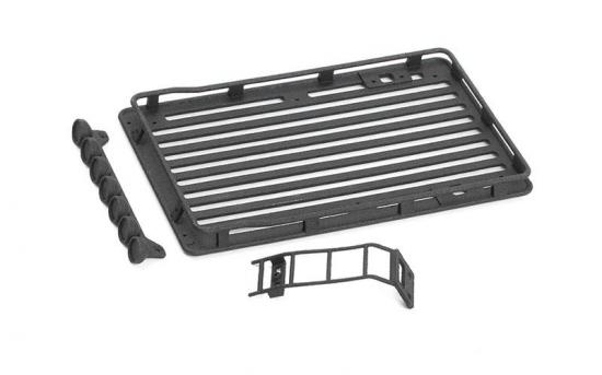 Micro Series Roof Rack w/ Light Set and Ladder Axial SCX24 1/24 Jeep Wrangler RTR RC4WD