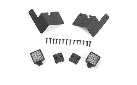 Pillar Lights for Axial 1:10 SCX10 III Jeep (Gladiator/Wrangler) RC4WD