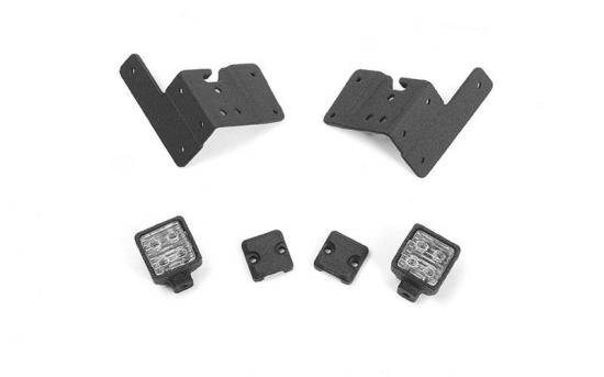 Pillar Lights for Axial 1:10 SCX10 III Jeep (Gladiator/Wrangler) RC4WD