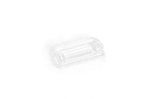 Spare Wheel and Tire Holder w/ Clear High Rear Brake Light for Axial 1:10 SCX10 III Jeep JLU Wrangler RC4WD