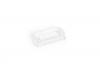 Spare Wheel and Tire Holder w/ Clear High Rear Brake Light for Axial 1:10 SCX10 III Jeep JLU Wrangler RC4WD