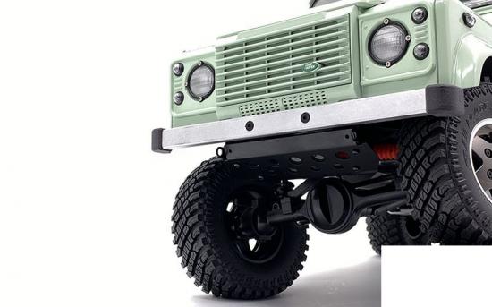 Steel Steering Guard for RC4WD Gelande II 2015 Land Rover Defender D90 (Black) (Pick-up/SUV) RC4WD