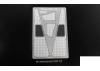 Steel Front Side Hood Diamond Plates for RC4WD Gelande II 2015 Land Rover Defender D90 RC4WD