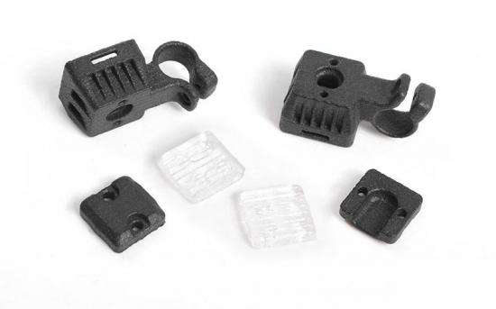 Front Window Roll Cage w/ Flood Lights for RC4WD Gelande II 2015 Land Rover Defender D90 (Heritage Edition) RC4WD