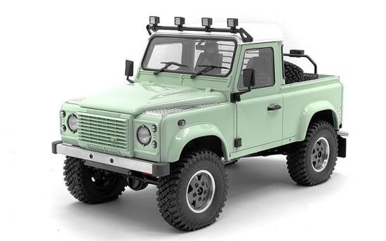 Steel Roof Light Bar for RC4WD Gelande II 2015 Land Rover Defender D90 RC4WD