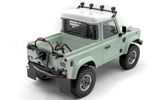 Bed Mounted Spare Wheel and Tire Holder for RC4WD Gelande II 2015 Land Rover Defender D90 (Heritage Edition) RC4WD