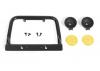 Steel Push Bar Front Bumper W/ Yellow Flood Lights for RC4WD Gelande II 2015 Land Rover Defender D90 RC4WD