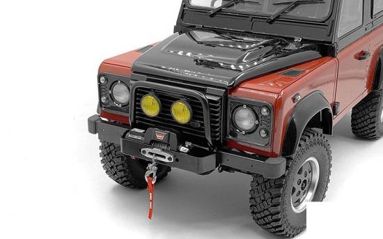 Rough Stuff 1:10 Aluminium Fairlead for RC4WD 1:10 Mini Warn 9.5cti Winch RC4WD