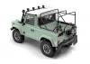 Steel Tube Bed Cage w/ Soft Top for RC4WD Gelande II 2015 Land Rover Defender D90 (Pick-Up) (Black) RC4WD