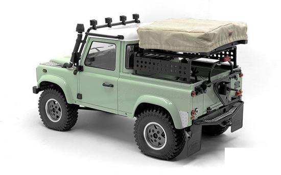 Adventure Rooftop Tent Steel Rack for RC4WD Gelande II 2015 Land Rover Defender D90 RC4WD