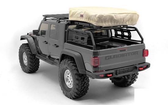 Adventure Rooftop Tent Steel Rack for Axial 1:10 SCX10 III Jeep JT Gladiator RC4WD