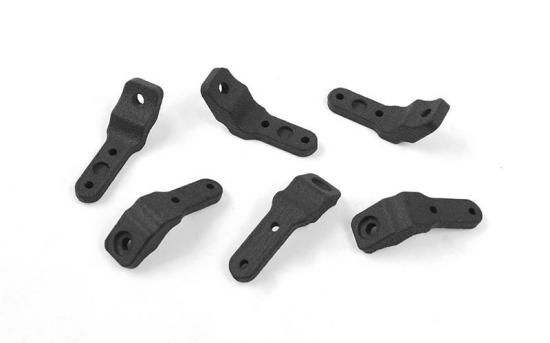 Steel Tube Roof Rack W/ Rear Utility Lights for Axial 1:10 SCX10 III Jeep JLU Wrangler RC4WD — image 8 of 12