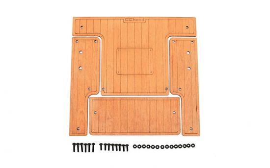 Cargo Bed Wood Decking for RC4WD Gelande II 2015 Land Rover Defender D90 (Pick-Up) RC4WD