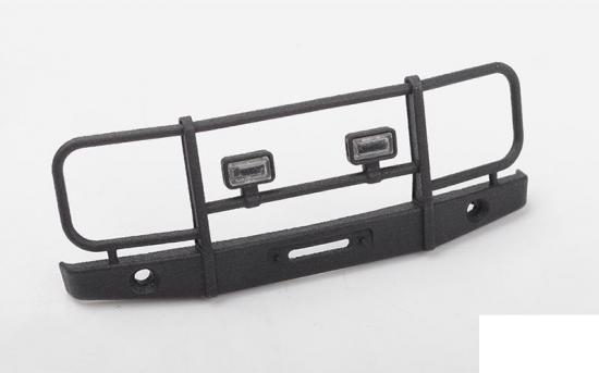 Micro Series Tube Front Bumper w/ flood lights for Axial SCX24 1/24 1967 Chevrolet C10 RC4WD