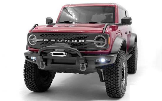 Grille Insert for Traxxas TRX-4 2021 Ford Bronco (Black) RC4WD