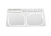 Z-L0353 Mirror Decals for Traxxas TRX-4 2021 Ford Bronco RC4WD