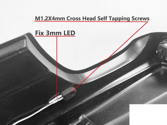 Turn Signal Light Lenses for MST 4WD Off-Road Car Kit W/ J4 Jimny Body RC4WD