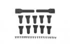 Complete Door and Tailgate Hinge Set for Axial 1:10 SCX10 Jeep Wrangler RC4WD ** CLEARANCE **