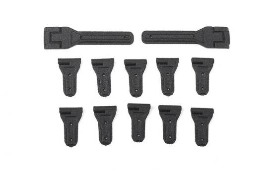 Complete Door and Tailgate Hinge Set for Axial 1:10 SCX10 Jeep Wrangler RC4WD ** CLEARANCE **
