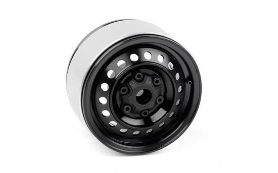 Rad 1.9 Aluminium Internal Beadlock Single Wheel (Black) RC4WD