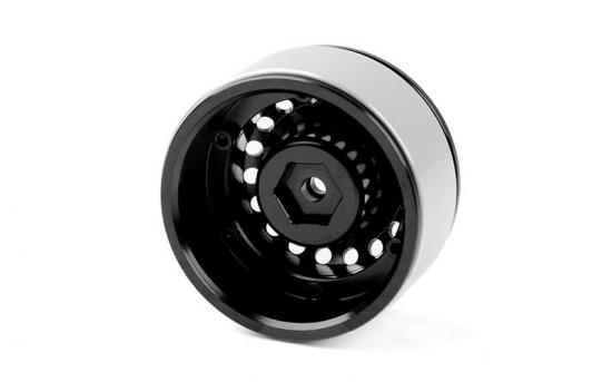 Rad 1.9 Aluminium Internal Beadlock Single Wheel (Black) RC4WD