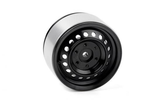 Rad 1.9 Aluminium Internal Beadlock Single Wheel (Black) RC4WD