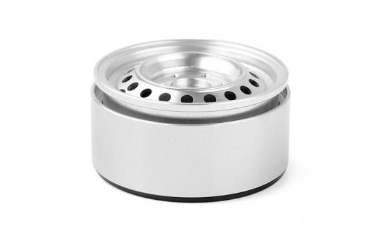 Rad 1.9 Aluminium Internal Beadlock Single Wheel (Silver) RC4WD
