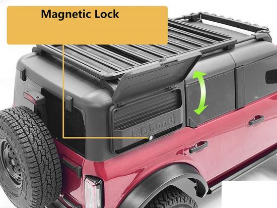 Side faux storage box for Traxxas TRX-4 2021 Bronco RC4WD