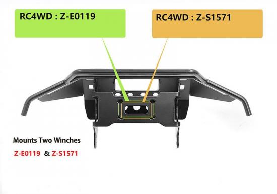 Metal Tube Front Bumper for Traxxas TRX-4 2021 Bronco RC4WD