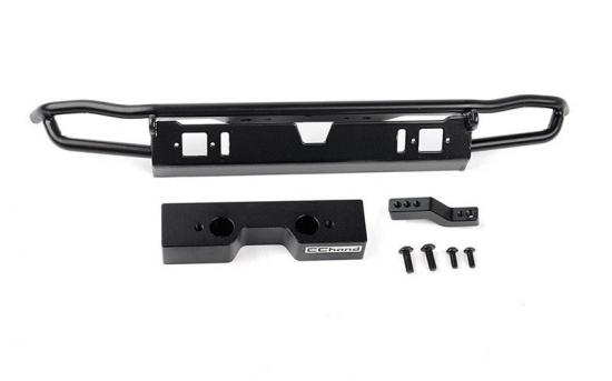 Metal Tube Rear Bumper w/ Hitch Bar for Traxxas TRX-4 2021 Bronco RC4WD