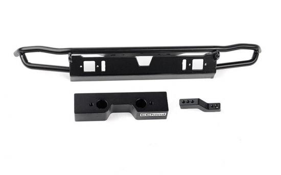 Metal Tube Rear Bumper w/ Hitch Bar for Traxxas TRX-4 2021 Bronco RC4WD