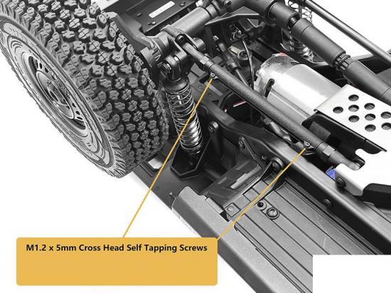 Front and Rear Link Sleeves for Traxxas TRX-4 RC4WD
