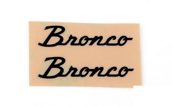 Side Metal Emblem for Axial SCX10 III Early Ford Bronco (Black) RC4WD