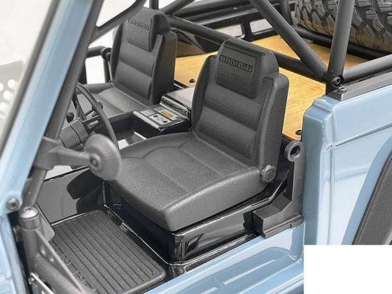 Bucket Seats for Axial SCX10 III Early Ford Bronco (Black) RC4WD
