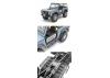 Krabs Side Metal Sliders for Axial SCX10 III Early Ford Bronco (Black) RC4WD