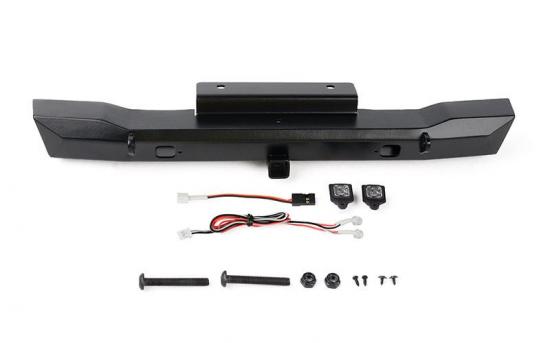 Eon Metal Rear Hitch Bumper w/LED for Axial SCX6 JEEP Wrangler JLU RC4WD