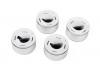 Analog 1.9 Aluminium CAP Wheels WHITE RC4WD Polished hub retro RC4WD