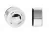 Analog 1.9 Aluminium CAP Wheels WHITE RC4WD Polished hub retro RC4WD