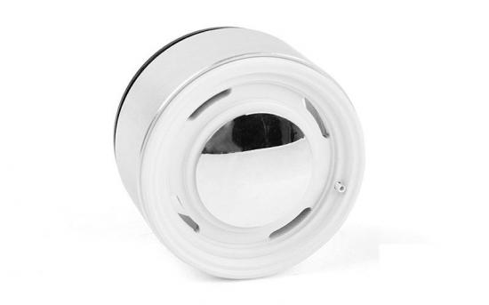 Analog 1.9 Aluminium CAP Wheels WHITE RC4WD Polished hub retro RC4WD