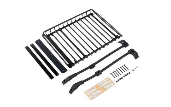 Steel Tube Roof Rack w/Roof Rails for Traxxas TRX-4 2021 Ford Bronco RC4WD
