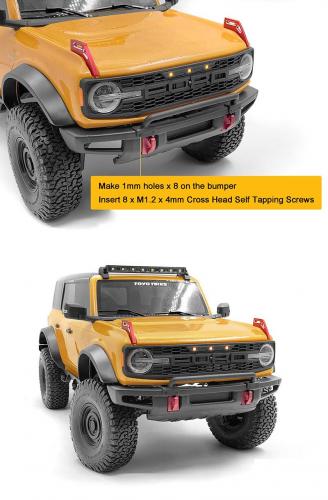 Tube Bumper Bar for Traxxas TRX-4 2021 Ford Bronco RC4WD