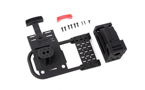 Spare Tire Holder w/ Brake Light and Fuel Tank for Traxxas TRX-4 2021 Ford Bronco RC4WD